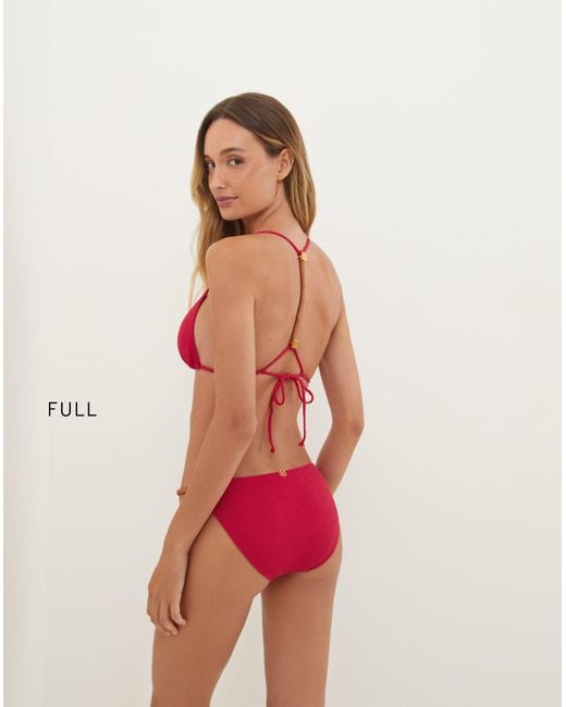 ViX Red Firenze Aika T Back Tri Top