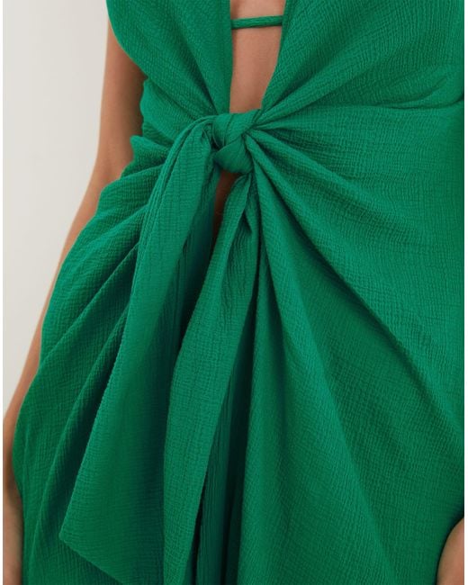 ViX Green Mita Long Cover Up