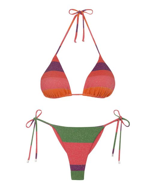 ViX Multicolor Lurex Tie Side Bottom