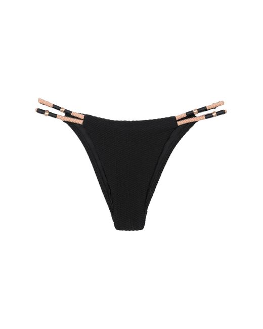 ViX Black Ribbed Layla Bottom