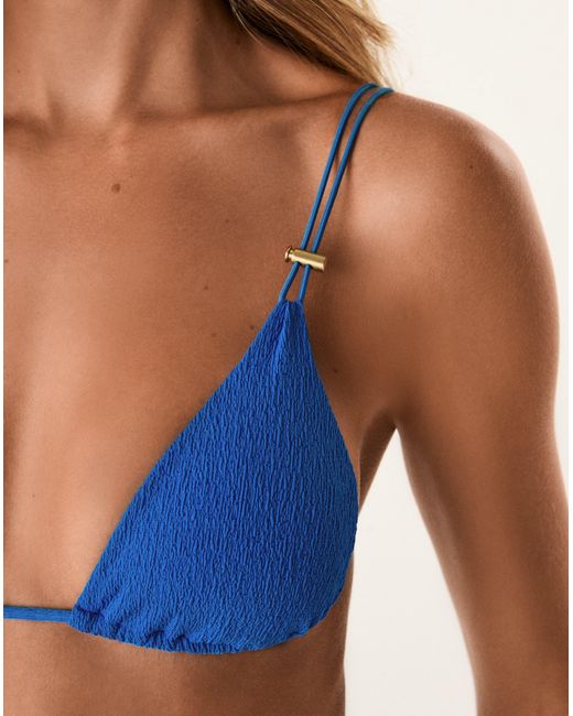 ViX Blue Firenze Pixie Parallel Tri Top