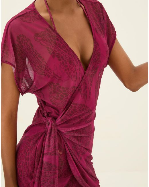ViX Pink Emily Short Cover Up