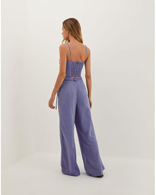ViX Blue Cassia Pants