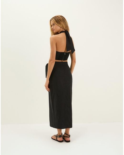 ViX Black Luna Halter Top