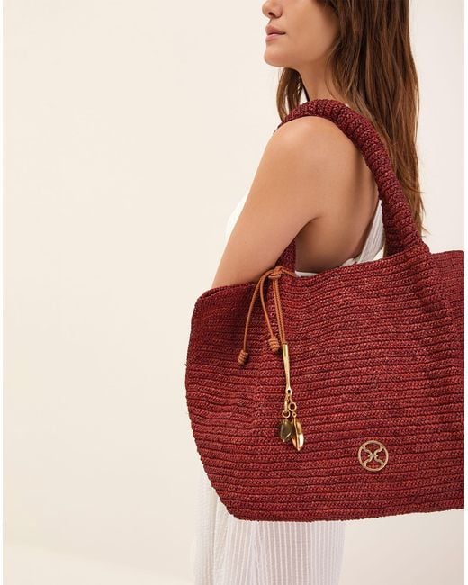 ViX Red Beach Bag