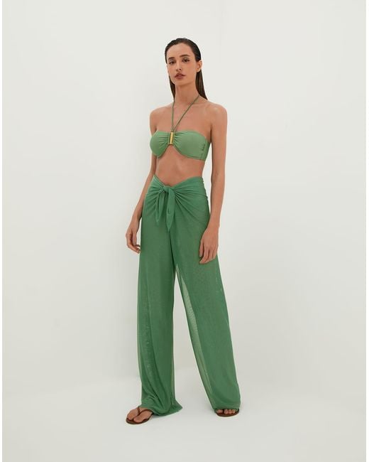 ViX Green Pareo Pants