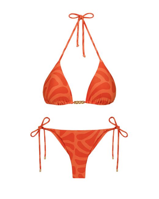 ViX Red Tri Top