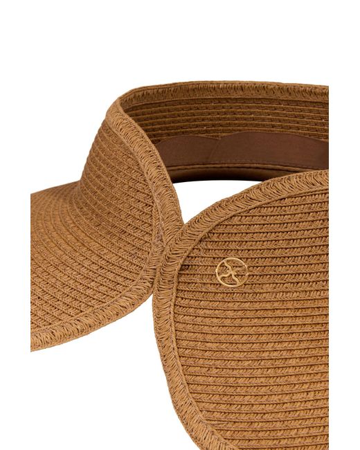 ViX White Straw Visor
