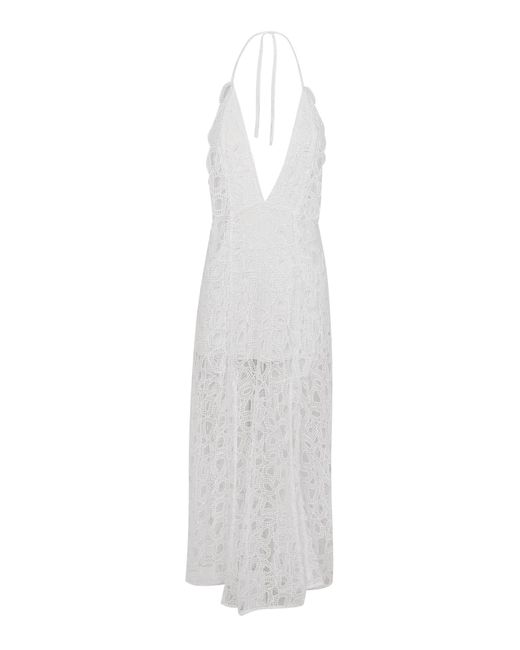 joelle white linen midi dress SheidaSoro on LTK