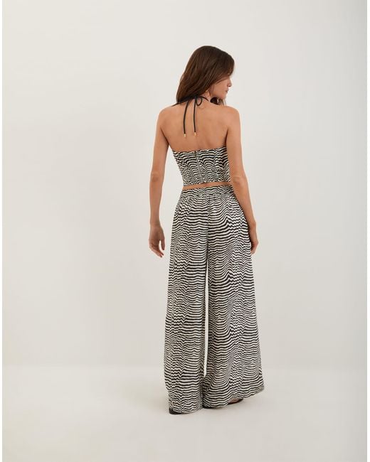 ViX Gray Leandra Flared Pants