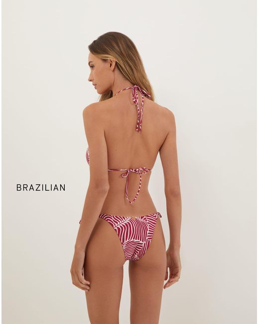 ViX Pink Tie Side Bottom