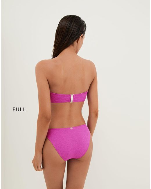 ViX Pink Firenze Jill Square Bandeau Top