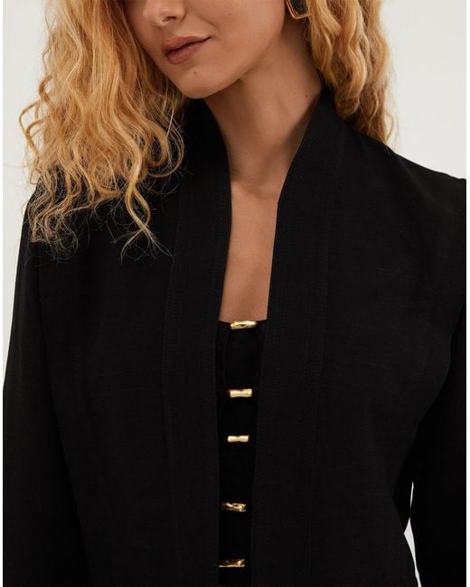 ViX Black Malu Short Jacket