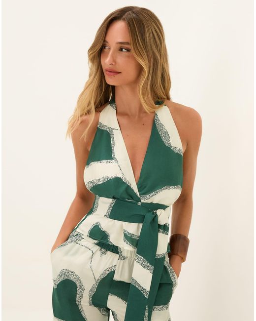 ViX Green Lea Flared Pants