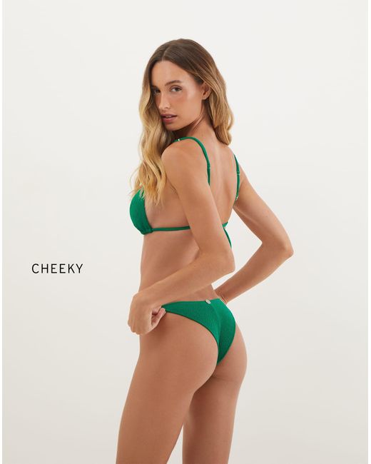 ViX Green Firenze Beads Parallel Tri Top
