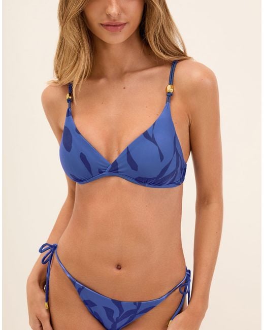 ViX Blue Tie Side Bottom (final Sale)
