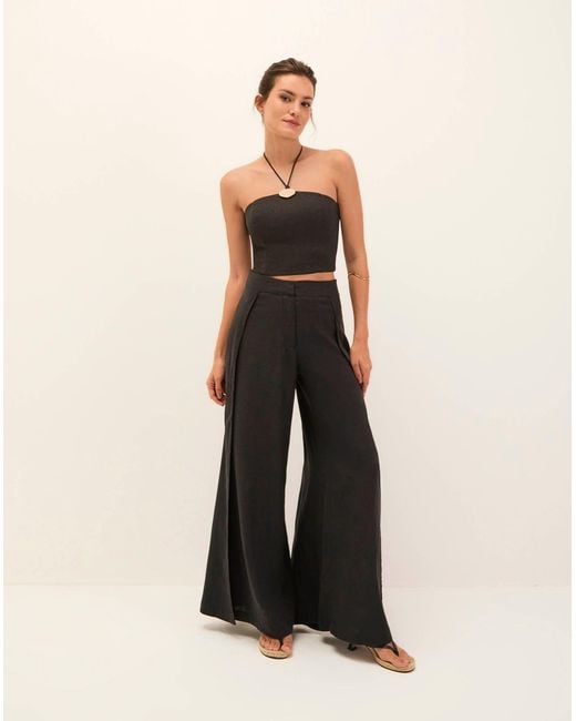 ViX Black Stacy Pants