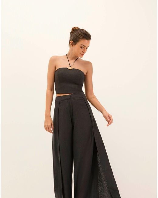 ViX Black Stacy Pants