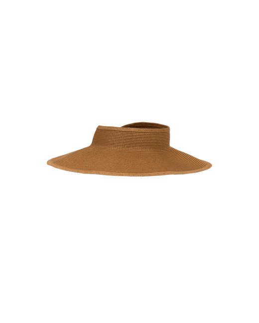 ViX White Straw Visor