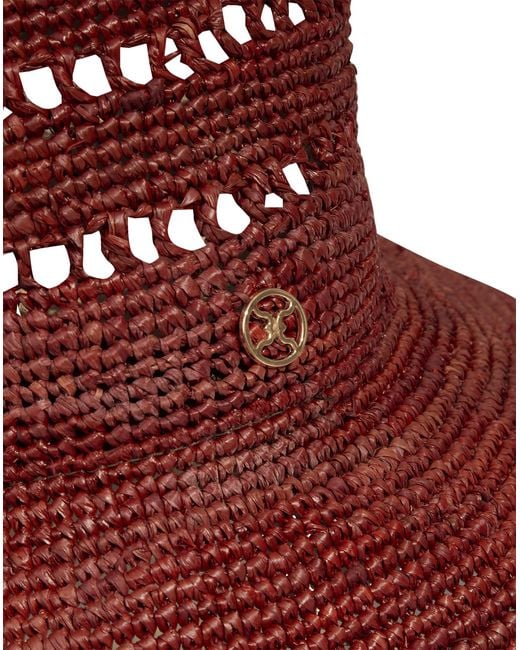 ViX Red Lea Hat
