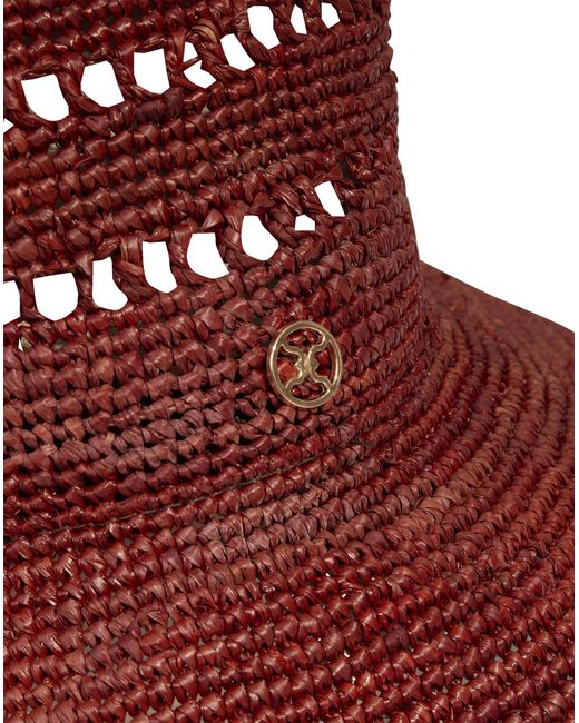 ViX Red Lea Hat