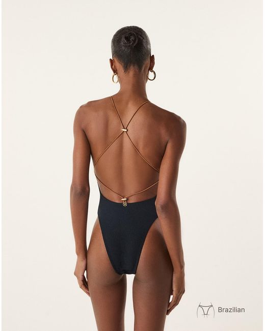ViX Blue Firenze Pixie One Piece