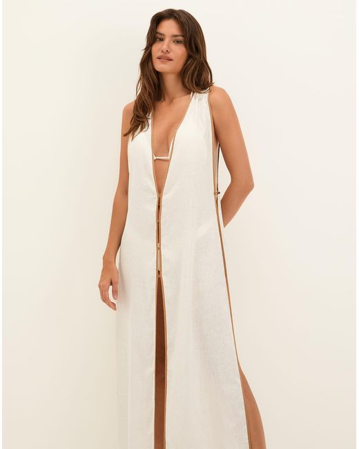 ViX Natural Iva Long Cover Up