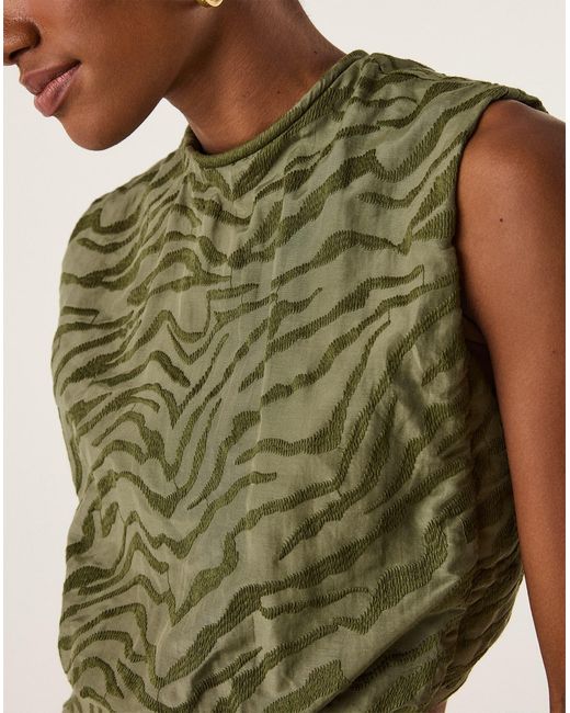 ViX Green Marilyn Blouse