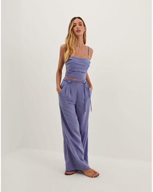 ViX Blue Cassia Pants