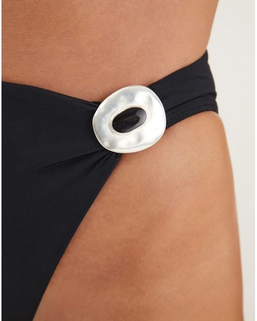 ViX Black Matte Sama Hot Pant Bottom