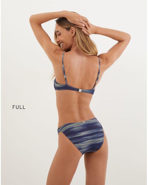 ViX Blue Lurex Basic Bottom