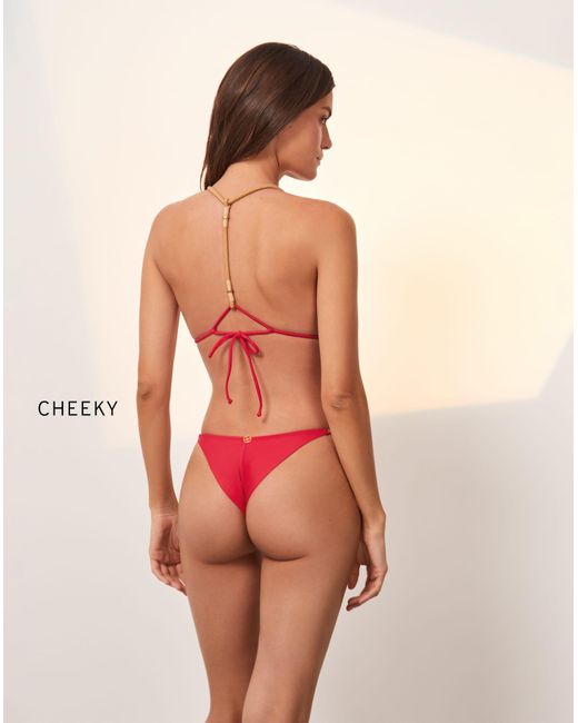 ViX Red Layla T Back Top