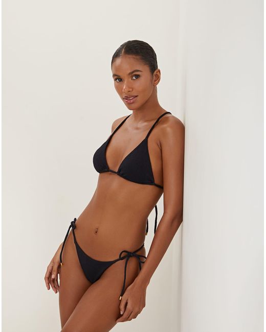 ViX Black Firenze Cleo T Back Tri Top