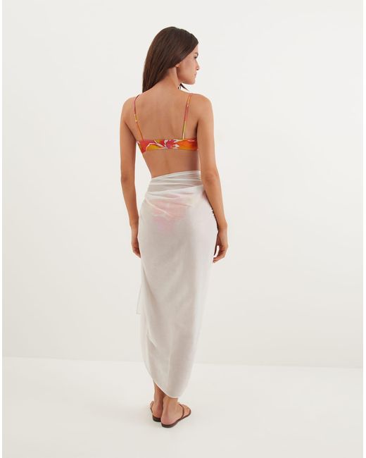 ViX White Sarong