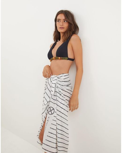 ViX White Sarong (final Sale)