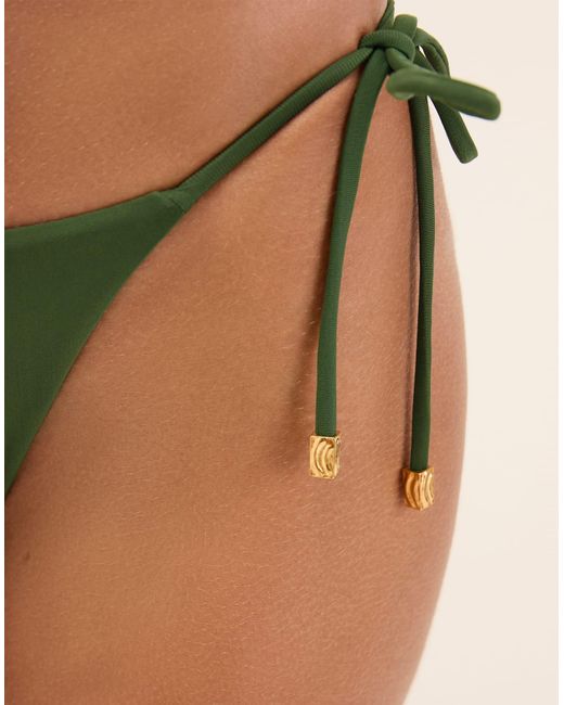 ViX Green Matte Tie Side Bottom