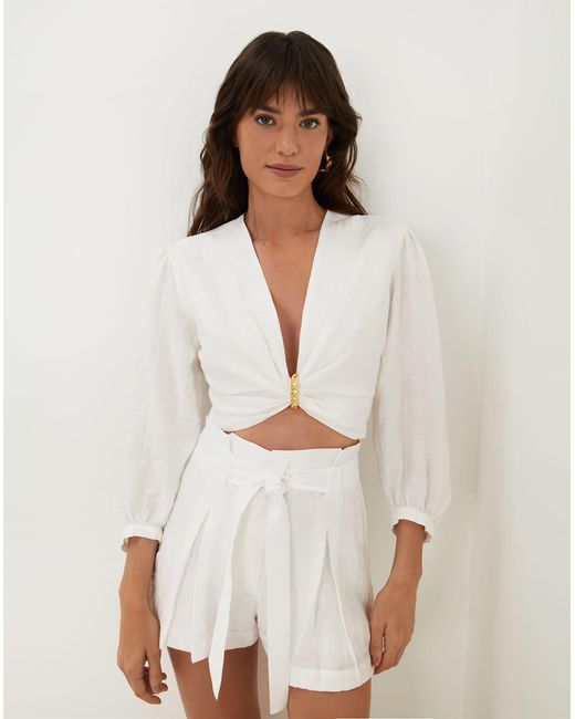 ViX White Lys Shorts
