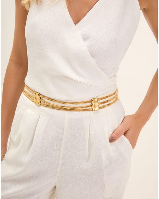 ViX White Nyla Belt
