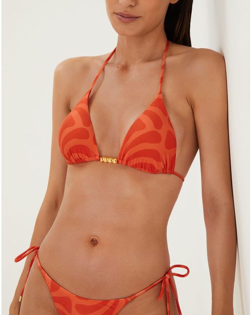 ViX Red Tri Top