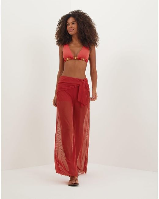 ViX Red Nivea Pants