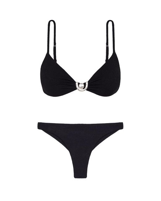 ViX Black Silver Firenze Basic Bottom