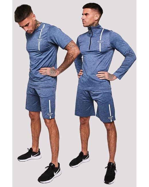 Voi London Synthetic Theydon Bois Triple Set Activewear in Blue for Men ...