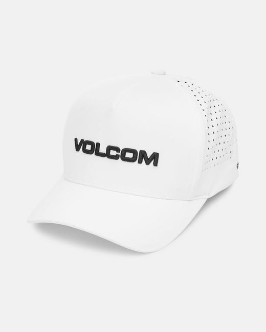 Volcom White Vent Delta Adjustable Hat for men