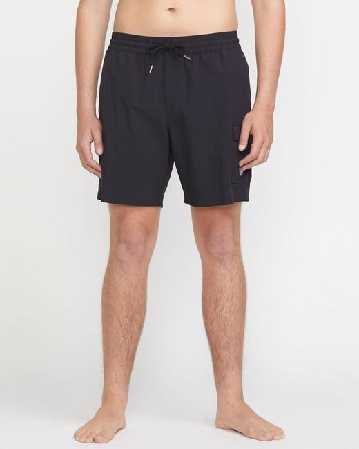Volcom Blue Truly Liberator Trunks for men