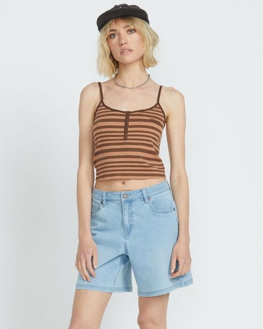 Volcom Blue This Buds 4 U Cami
