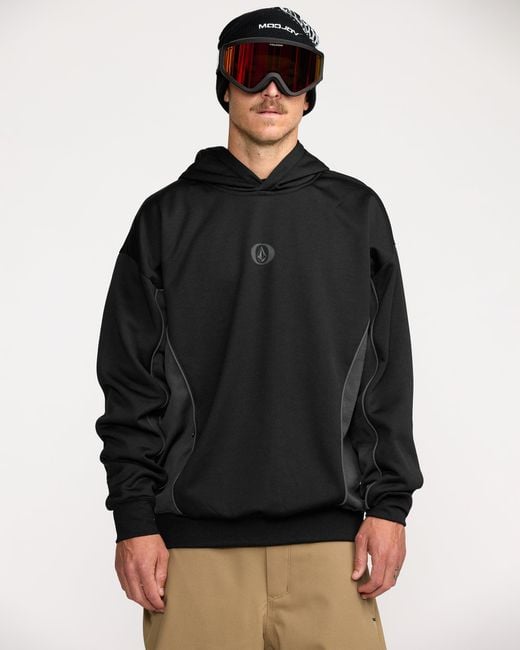 Volcom Black Vital Hydro Pullover Hoodie for men