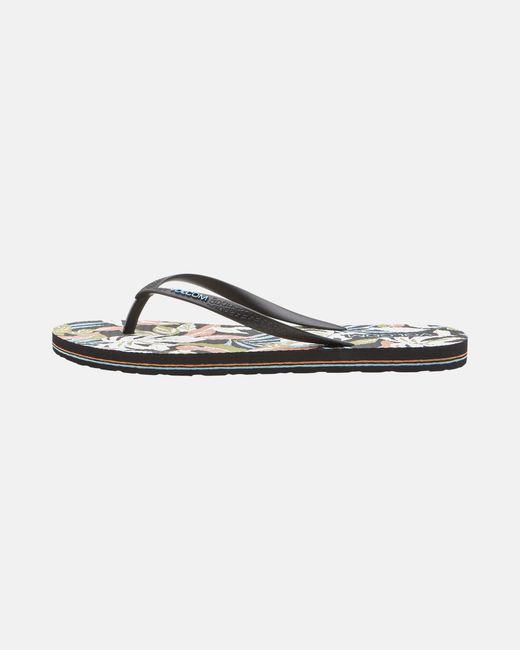 Volcom White Otion Sandals