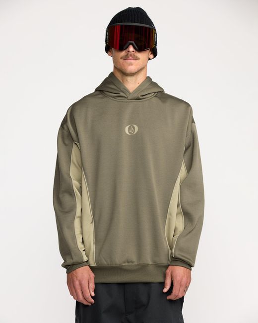 Volcom Green Vital Hydro Pullover Hoodie for men