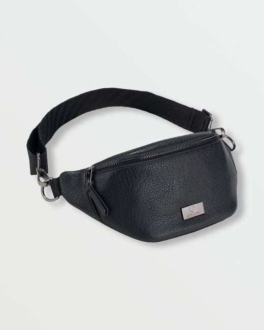 Volcom Black Strapped Waistpack
