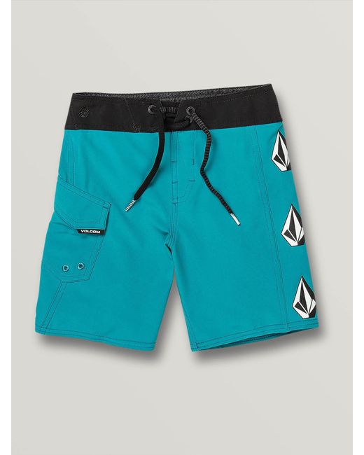 Volcom Big Boys Lido Liney 18 Stripey Boardshort